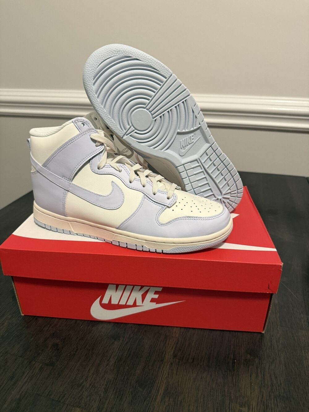 Nike Dunk High Sail Football Grey (Women’s) 9.5w